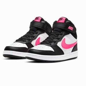 Nike Kids’ Court Borough Mid 2 Sneakers
